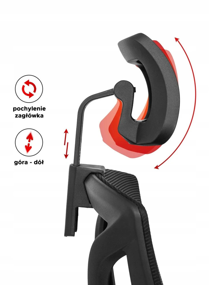 Mebel Elite Ergonominė biuro kėdė WILLY, juoda
