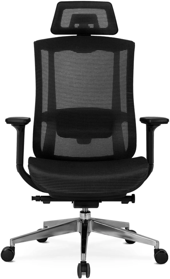 Mebel Elite Ergonominė pasukama kėdė DYLAN su TILT mechanizmu, juoda