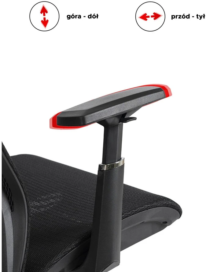 Mebel Elite Ergonominė pasukama kėdė LITOS, 126 kg, juoda