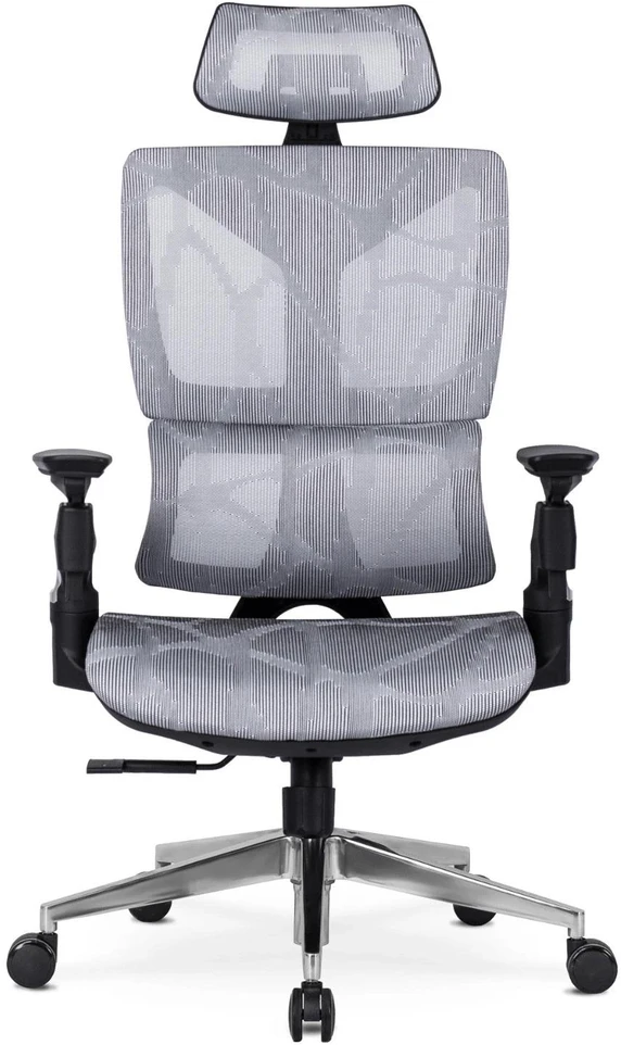 Mebel Elite Ergonominė pasukama kėdė MARTIN su TILT mechanizmu, pilka