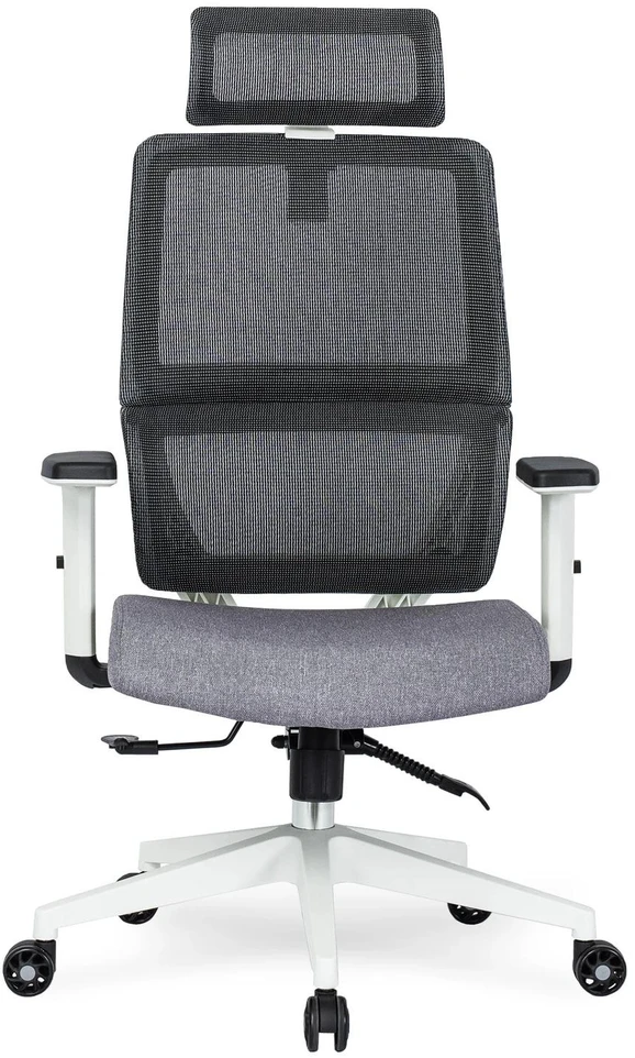 Mebel Elite Ergonominė pasukama kėdė NICKI, pilka