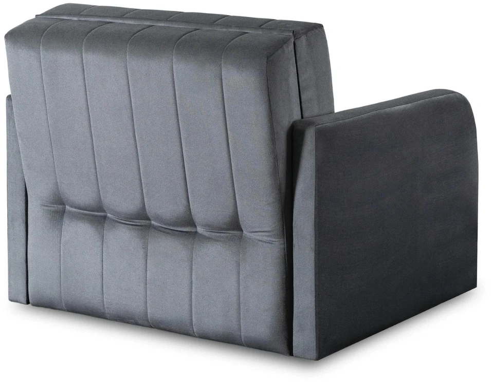 Fotelis Mebel Elite Foteliai-lovos VERO, 2 vnt., pilki