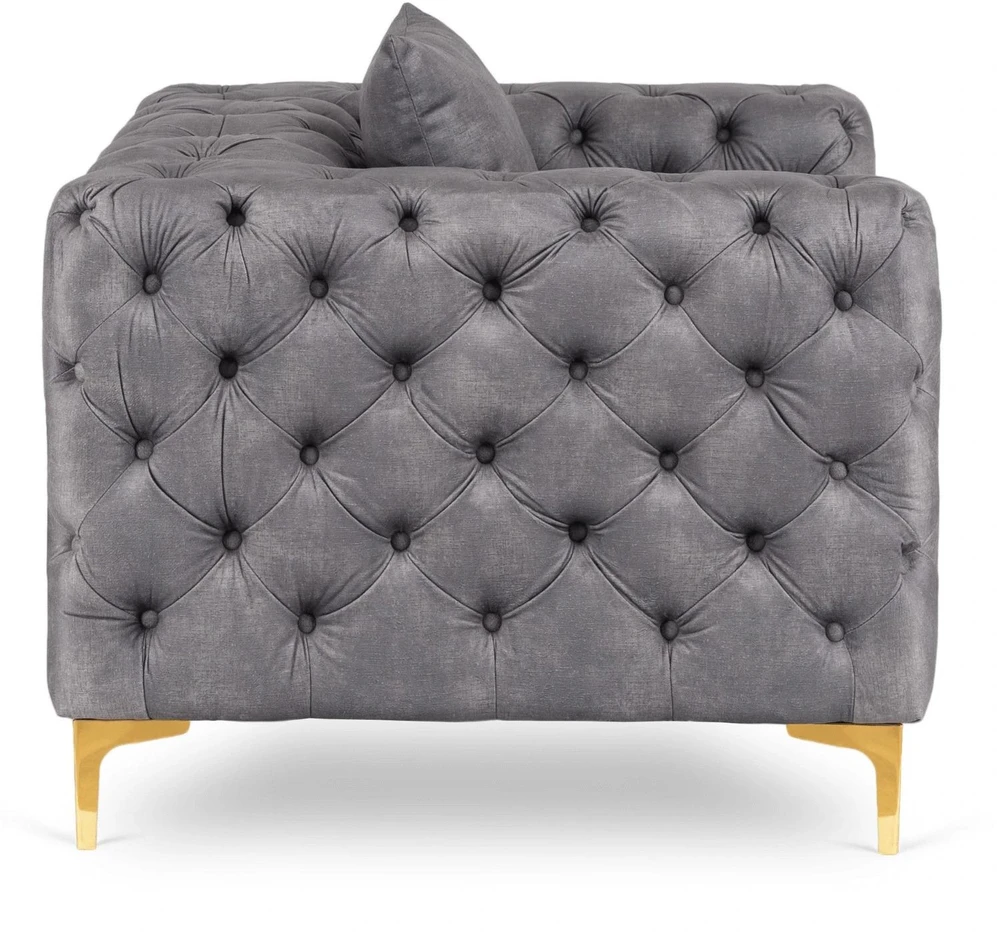 Sofa Mebel Elite Fotelis SORRENTO 1S, veliūrinis, 110 × 96 cm
