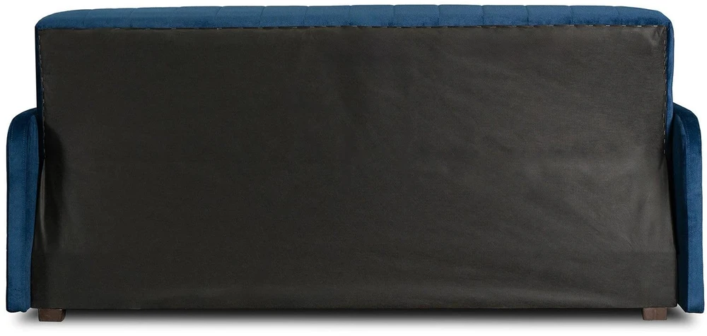 Mebel Elite Išskleidžiama sofa-lova, 198 cm, tamsiai mėlyna, veliūrinė