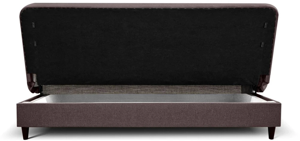 Mebel Elite Išskleidžiama sofa-lova ARUBA 2, 188 cm, ruda