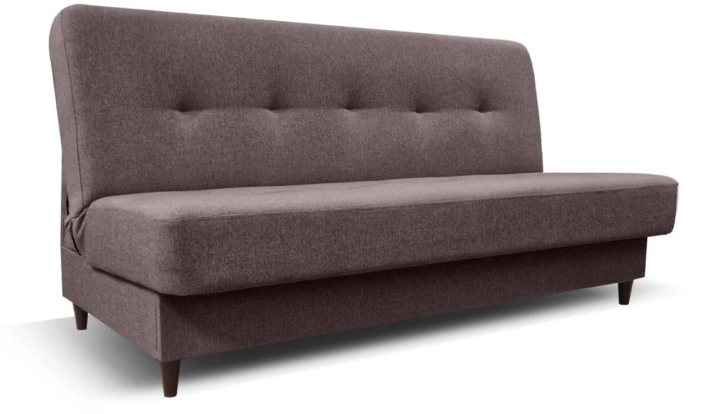 Mebel Elite Išskleidžiama sofa-lova ARUBA 2, 188 cm, ruda