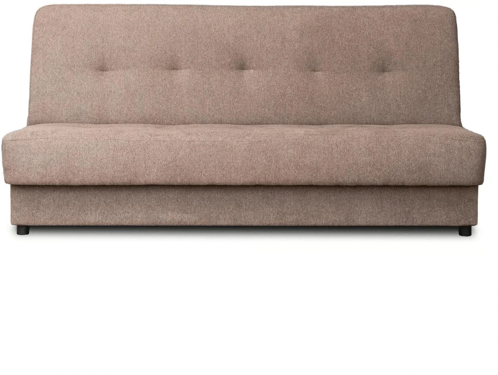 Mebel Elite Išskleidžiama sofa-lova ARUBA, 2 vnt., 188 cm, ruda