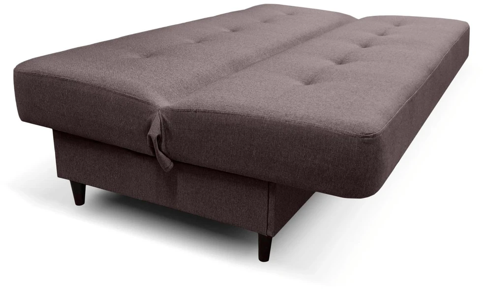 Mebel Elite Išskleidžiama sofa-lova ARUBA 2, 188 cm, ruda