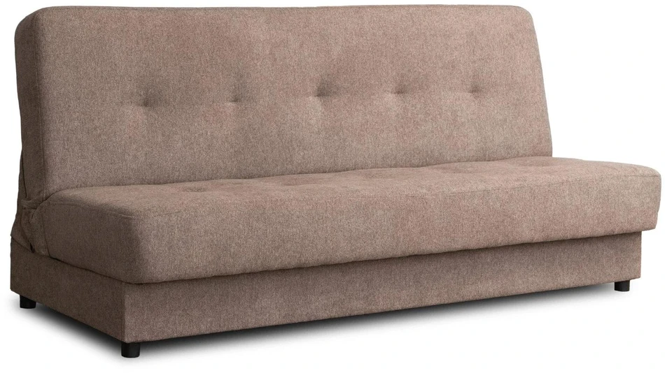 Mebel Elite Išskleidžiama sofa-lova ARUBA, ruda