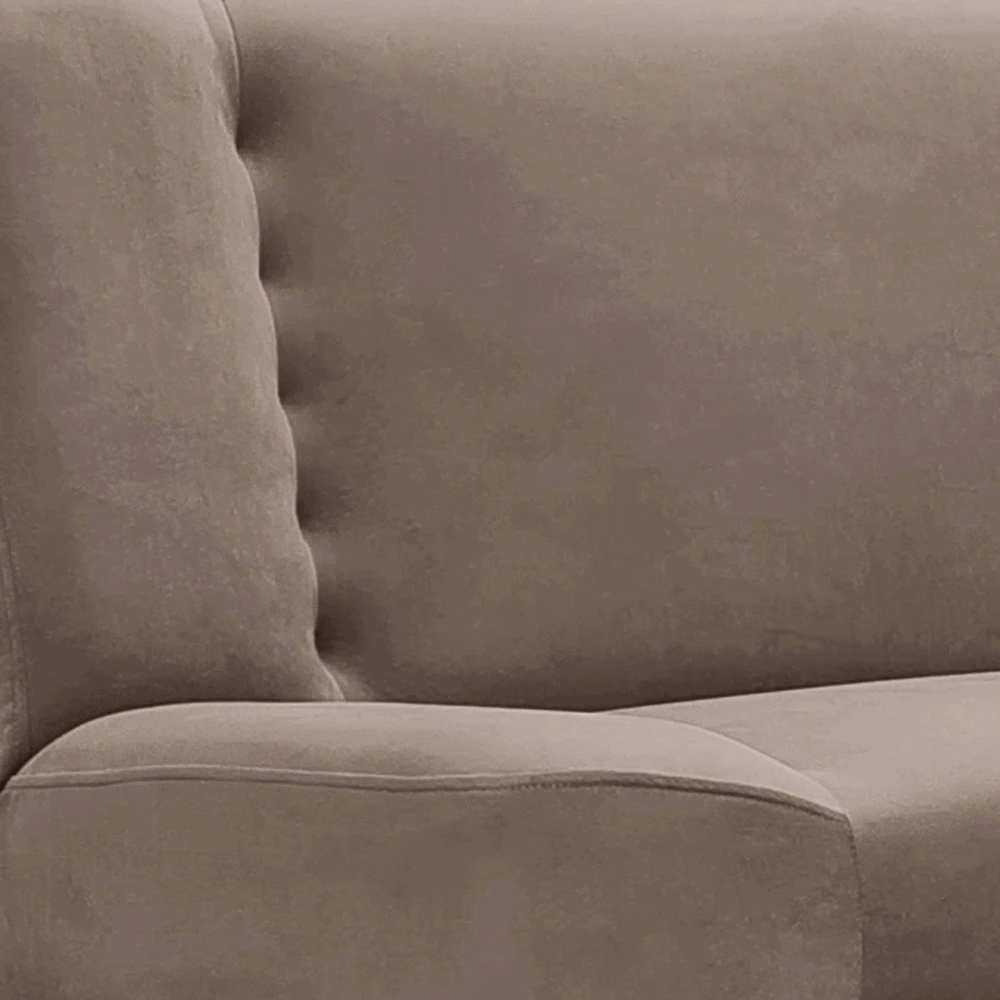 Mebel Elite Išskleidžiama sofa-lova PIANO, 2 vnt., smėlio spalvos