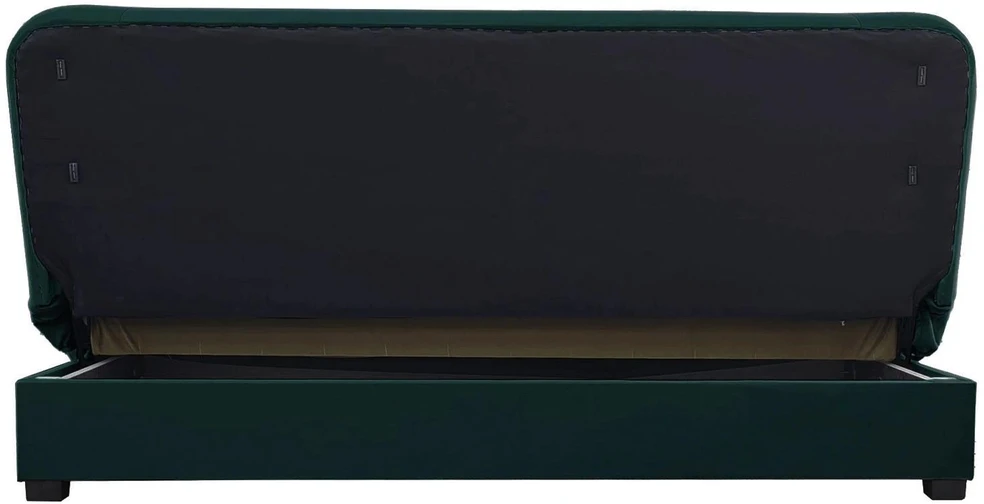 Mebel Elite Išskleidžiama sofa-lova PIANO, 190 × 92 × 96 cm, žalia
