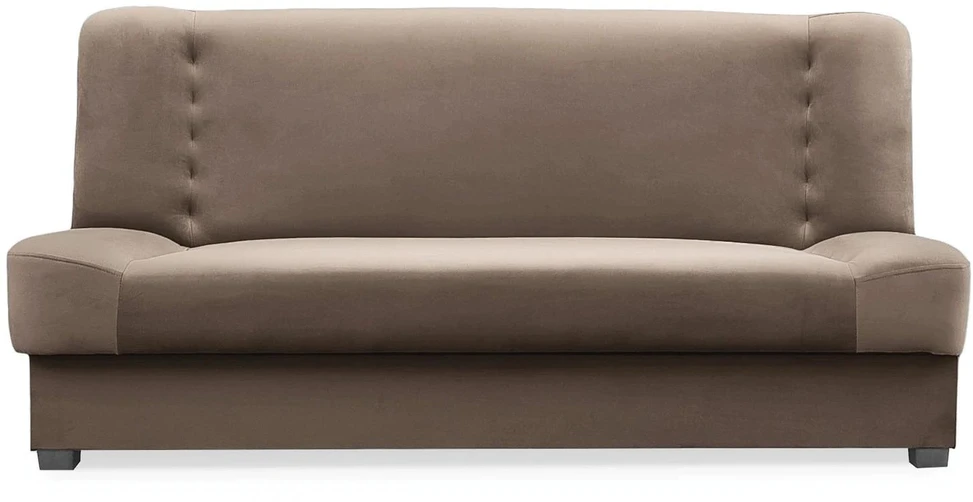 Mebel Elite Išskleidžiama sofa-lova PIANO, 2 vnt., smėlio spalvos