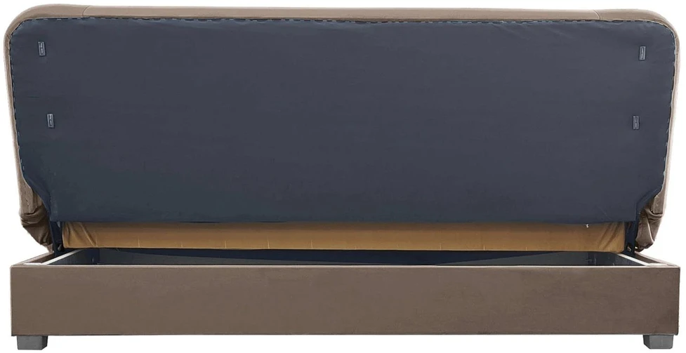 Mebel Elite Išskleidžiama sofa-lova PIANO, 2 vnt., smėlio spalvos