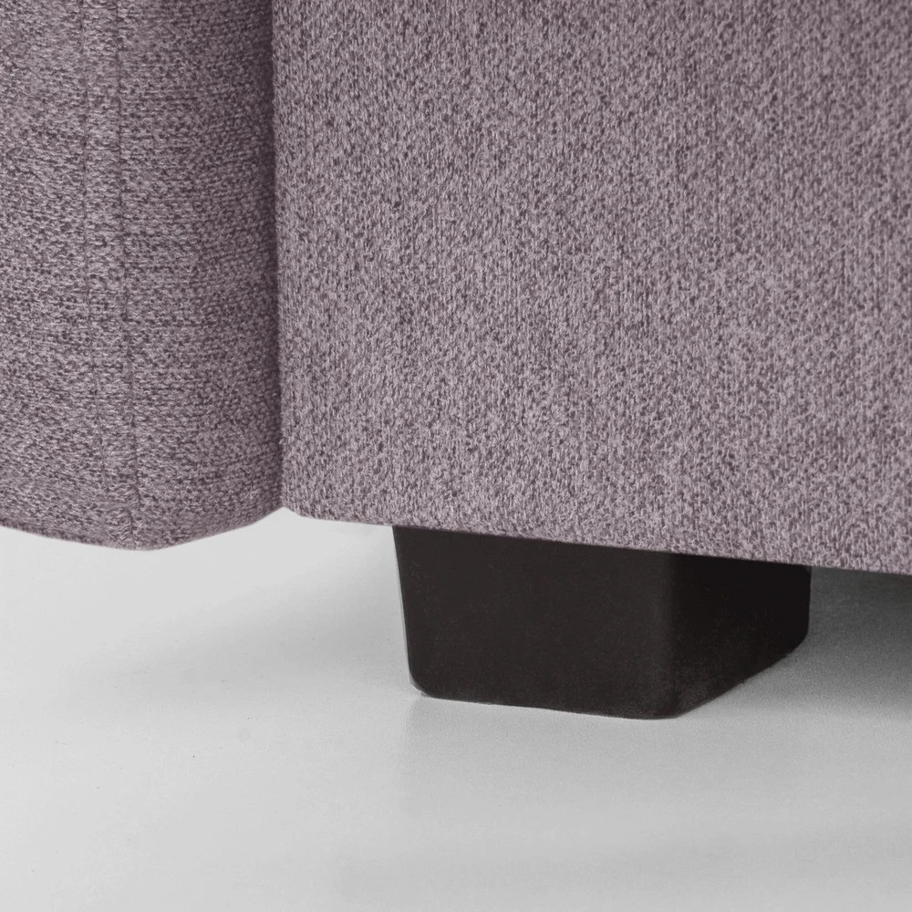 Mebel Elite Išskleidžiama sofa-lova PORTO, 198 × 86 cm, smėlio spalvos
