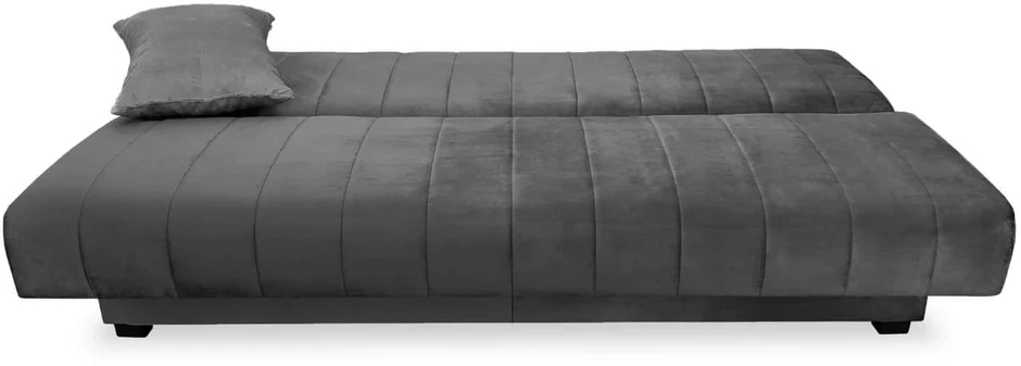 Mebel Elite Išskleidžiama sofa-lova SIGMA, 191 cm, pilka