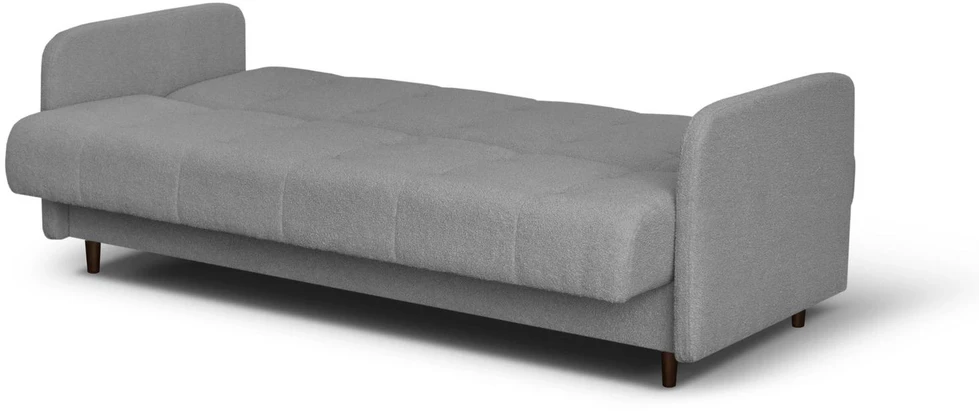 Mebel Elite Išskleidžiama sofa-lova TIVOLI, 198 cm, pilka bouclé