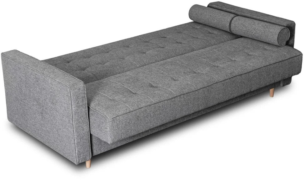 Mebel Elite Išskleidžiama sofa MALTA, pilka