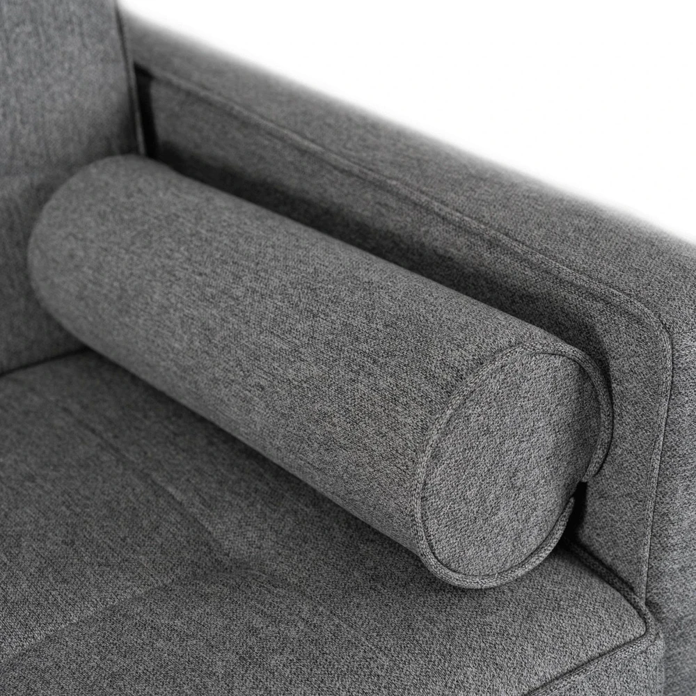 Mebel Elite Išskleidžiama sofa MALTA, pilka