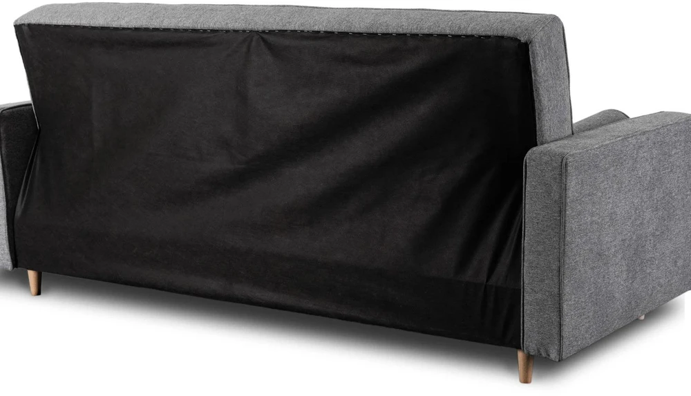 Mebel Elite Išskleidžiama sofa MALTA, pilka