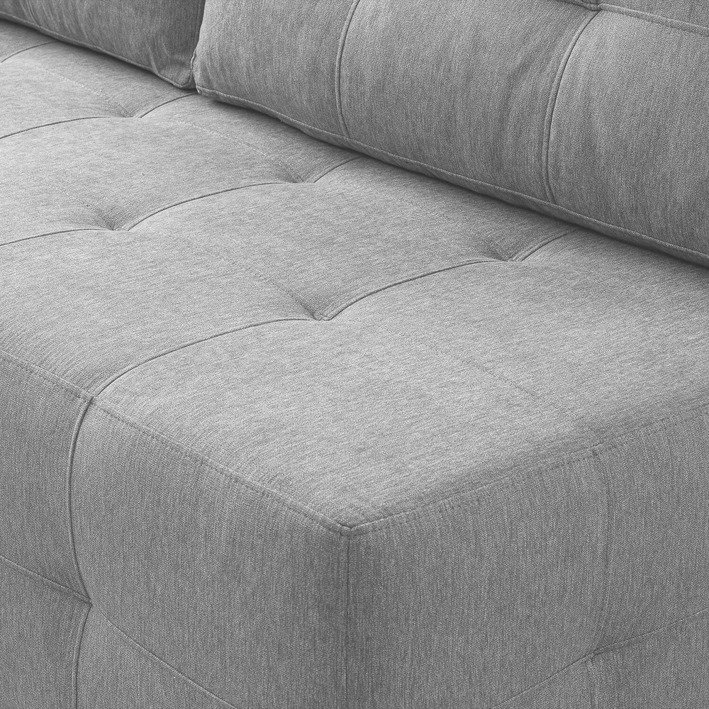 Mebel Elite Išskleidžiama sofa MORANA, 197 × 96 cm, pilka