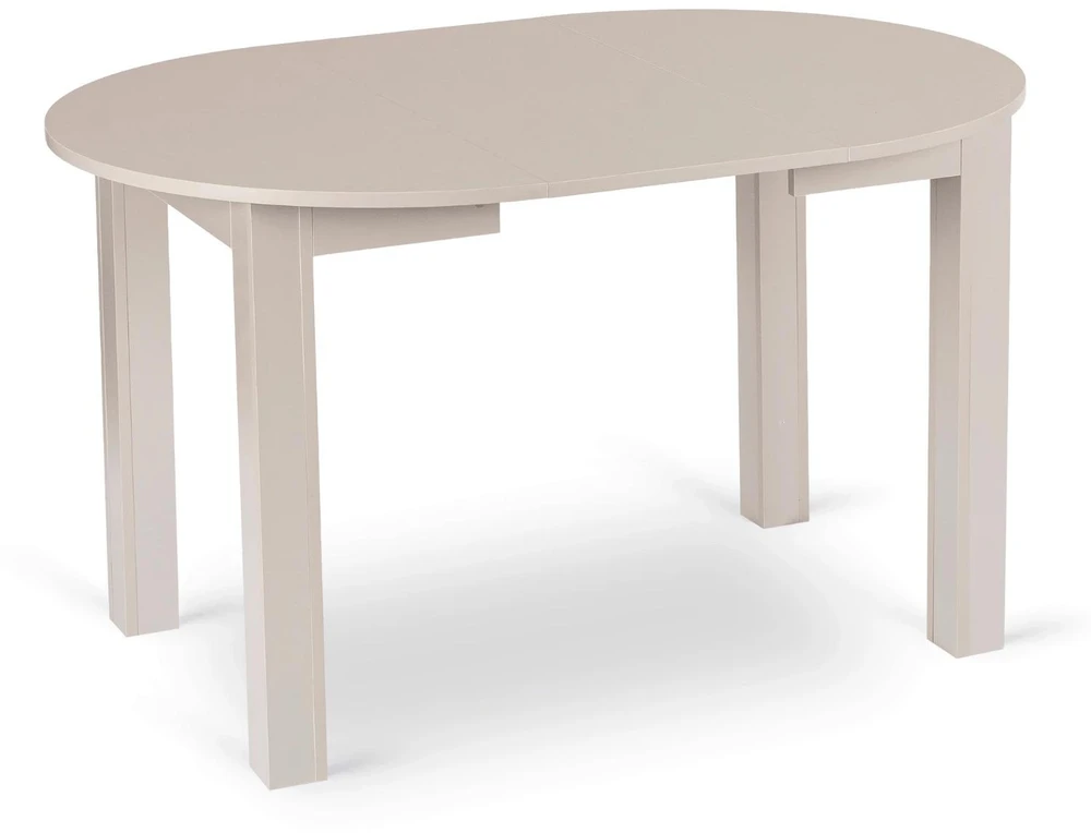 Mebel Elite Išskleidžiamas apvalus stalas, 102–142 cm, kašmyro spalvos