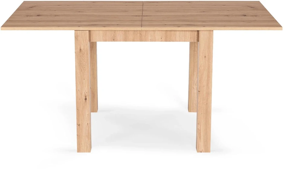 Mebel Elite Išskleidžiamas stalas MAX, 80–160 cm, artisan ąžuolo spalvos