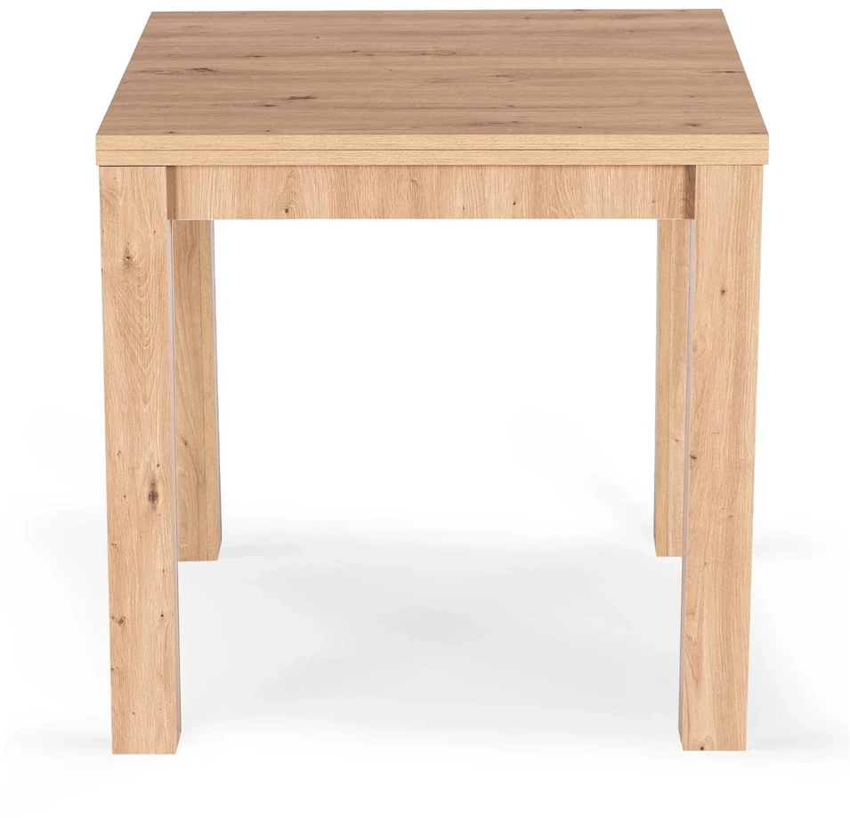 Mebel Elite Išskleidžiamas stalas MAX, 80–160 cm, artisan ąžuolo spalvos