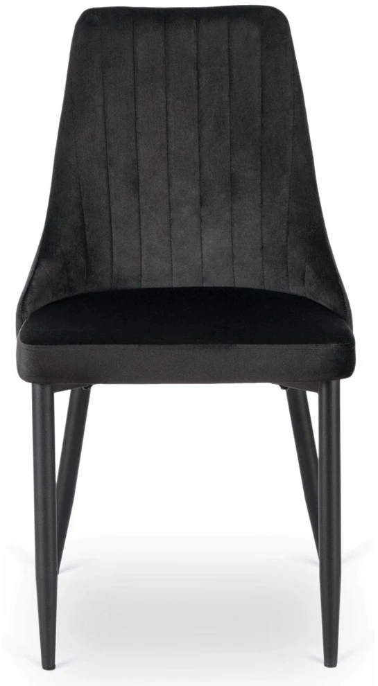 Mebel Elite Išskleidžiamas valgomojo stalas HARRY ir 4 kėdės, „artisan“ ąžuolo ir juodos spalvos