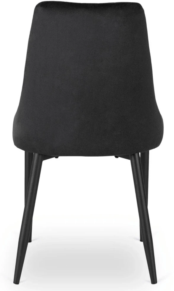 Mebel Elite Išskleidžiamas valgomojo stalas HARRY ir 4 kėdės, „artisan“ ąžuolo ir juodos spalvos