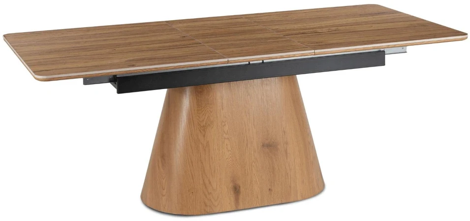 Mebel Elite Išskleidžiamasis stalas su keraminiu stalviršiu, 160–200 × 90 cm