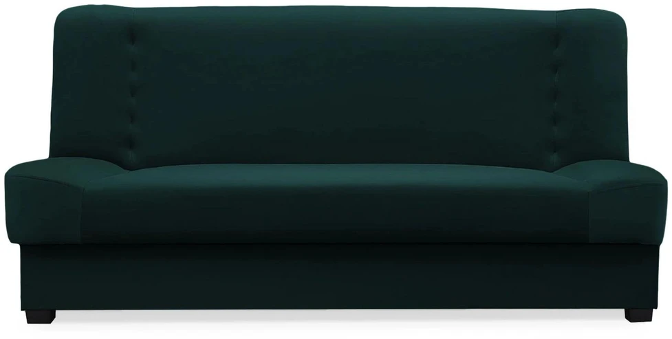 Sofa Mebel Elite Išskleidžiamų sofų-lovų komplektas PIANO, 2 vnt., žalias