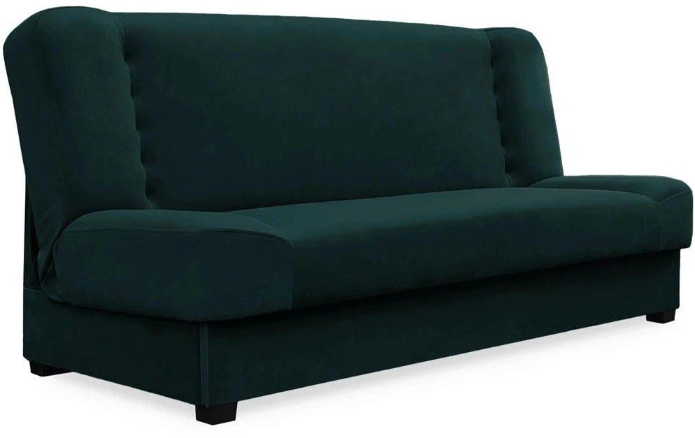 Sofa Mebel Elite Išskleidžiamų sofų-lovų komplektas PIANO, 2 vnt., žalias