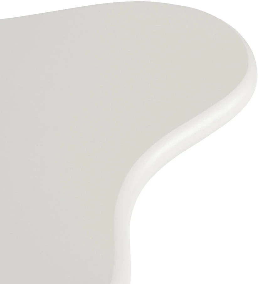 Mebel Elite Kavos staliukas PASCAL, 60 × 37 × 54,5 cm, baltas