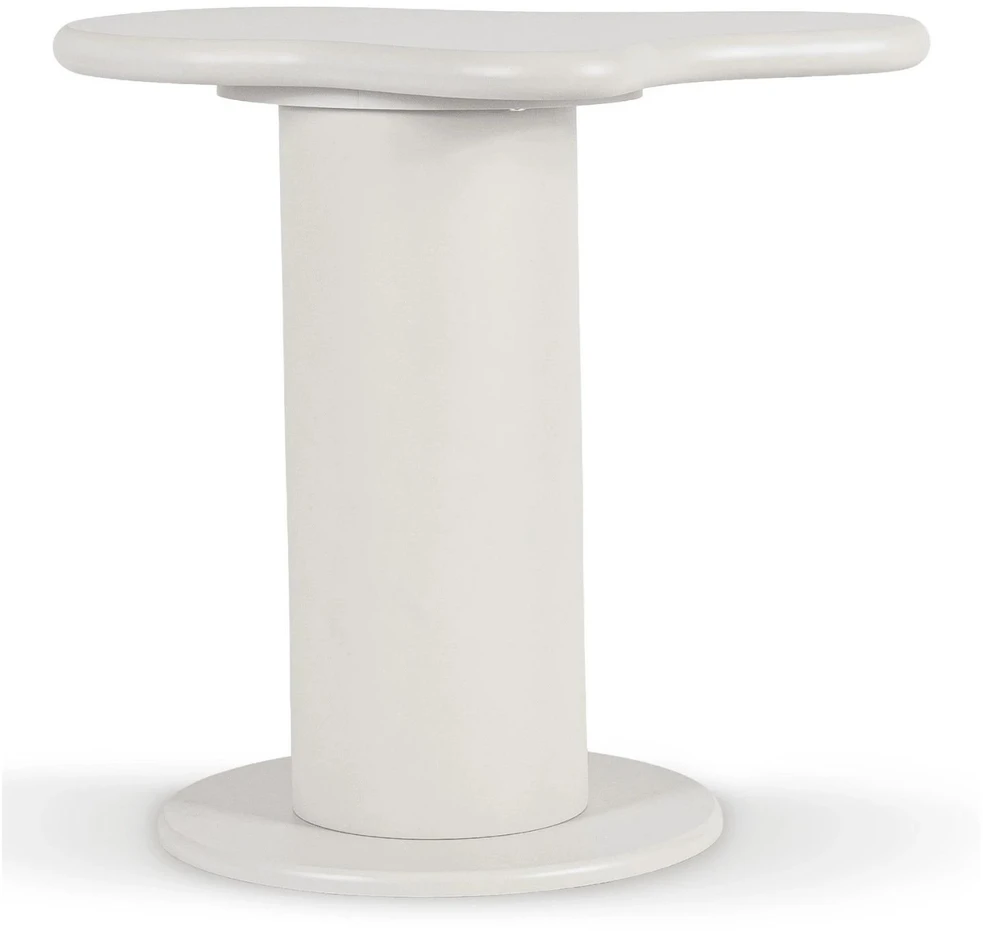 Mebel Elite Kavos staliukas PASCAL, 60 × 37 × 54,5 cm, baltas