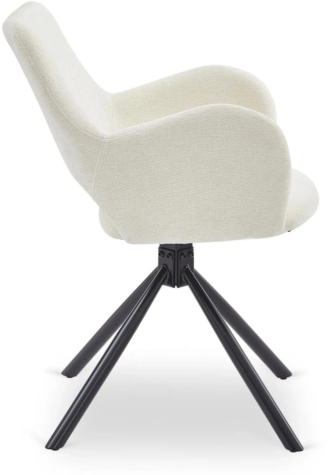 Mebel Elite Kėdė FLAV, kreminė