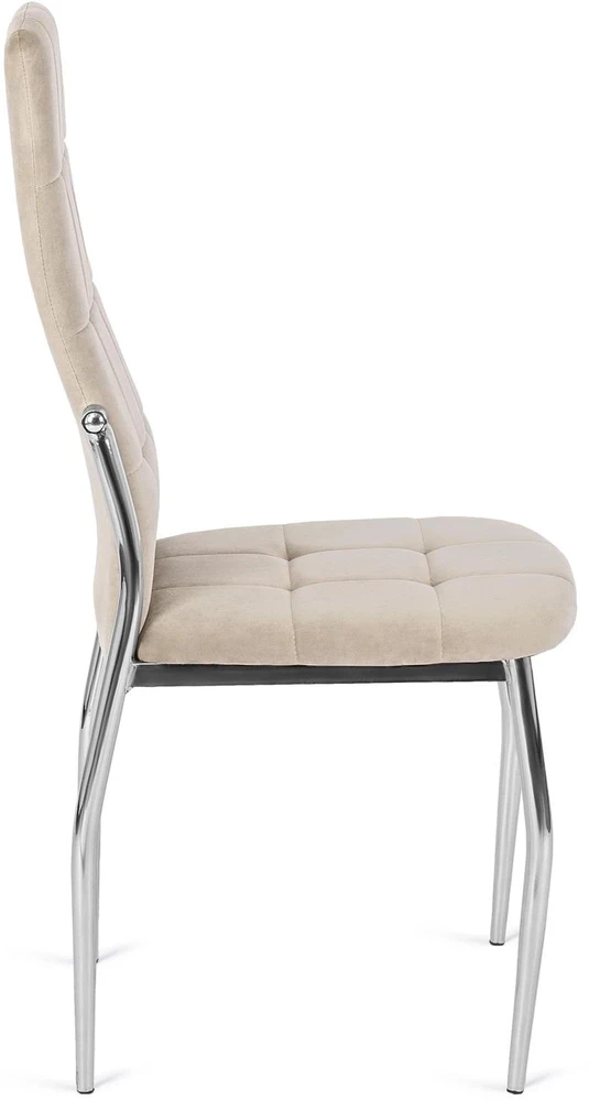 Mebel Elite Kėdė MOLLY, smėlio spalvos, veliūrinė