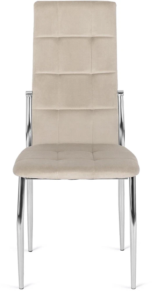 Mebel Elite Kėdė MOLLY, smėlio spalvos, veliūrinė