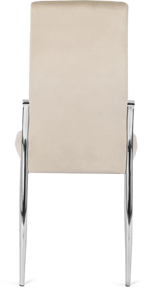 Mebel Elite Kėdė MOLLY, smėlio spalvos, veliūrinė