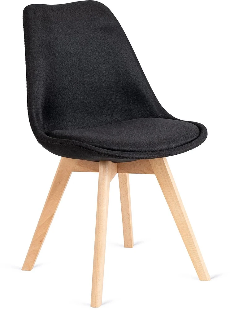 Fotelis Mebel Elite Kėdė NEVEL, juoda