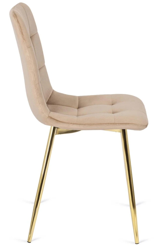 Fotelis Mebel Elite Kėdė YORK, kreminė, veliūras