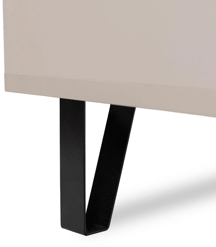 Mebel Elite Komoda, 183 cm, kašmyro ir „Castello“ ąžuolo spalvos