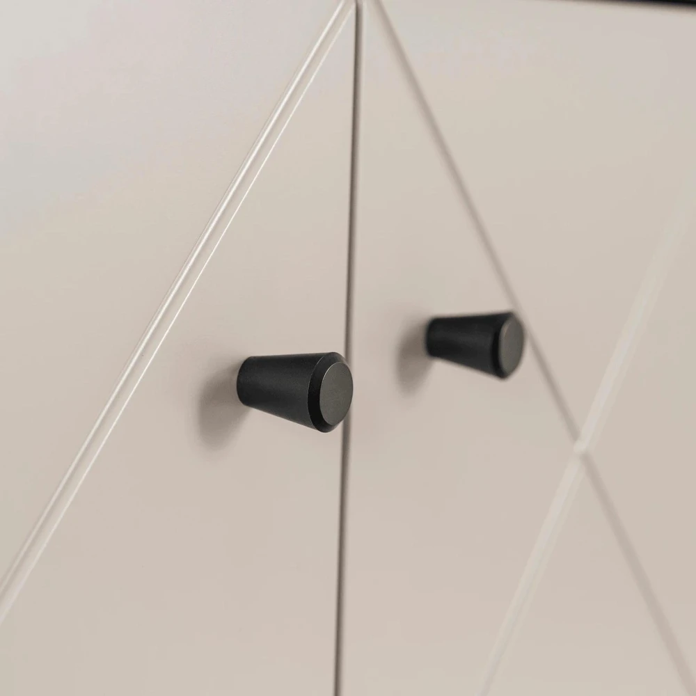 Mebel Elite Komoda, 183 cm, kašmyro ir „Castello“ ąžuolo spalvos