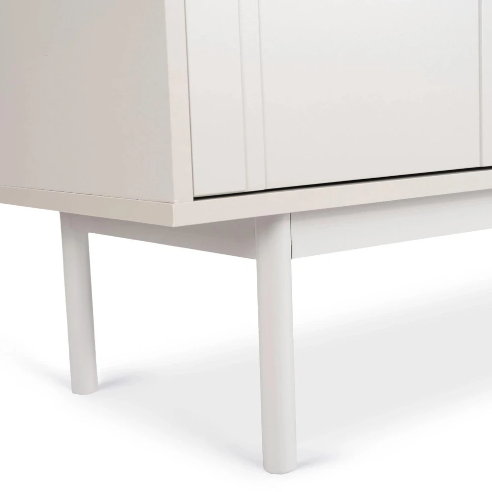 Mebel Elite Komoda MARLEN, 155 × 39 × 82 cm, kašmyro spalvos fasadais