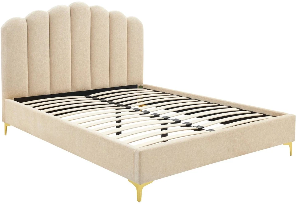 Mebel Elite Lova GEMINI, 160 × 200 cm, smėlio spalvos