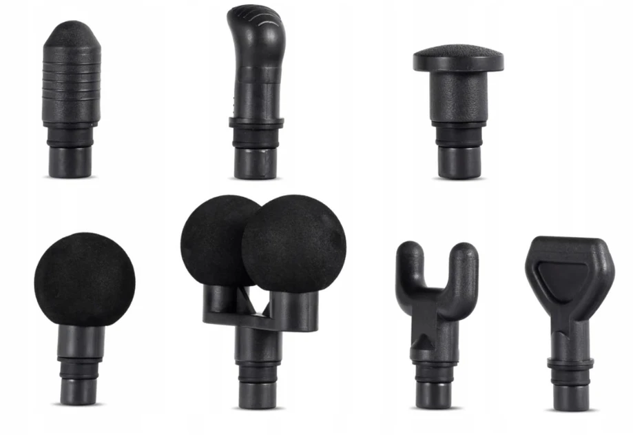 Mebel Elite Masažinis pistoletas ME-MG07, 12 intensyvumo lygių, 7 antgaliai
