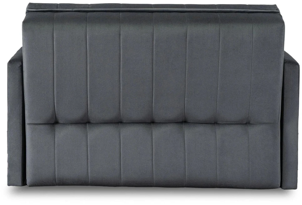Mebel Elite MEBELELITE VERO 2 dvivietis fotelis-lova, 195 × 112 cm, pilkas