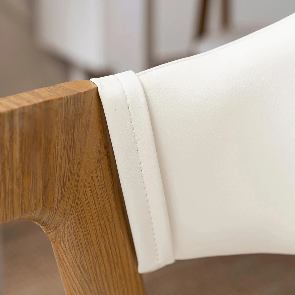 Mebel Elite MEBELELITE WILLY kėdė, balta, 56 × 58 × 81 cm