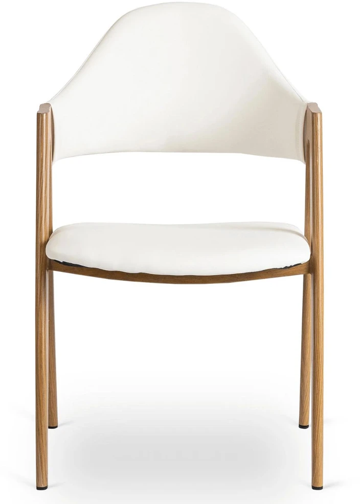 Mebel Elite MEBELELITE WILLY kėdė, balta, 56 × 58 × 81 cm