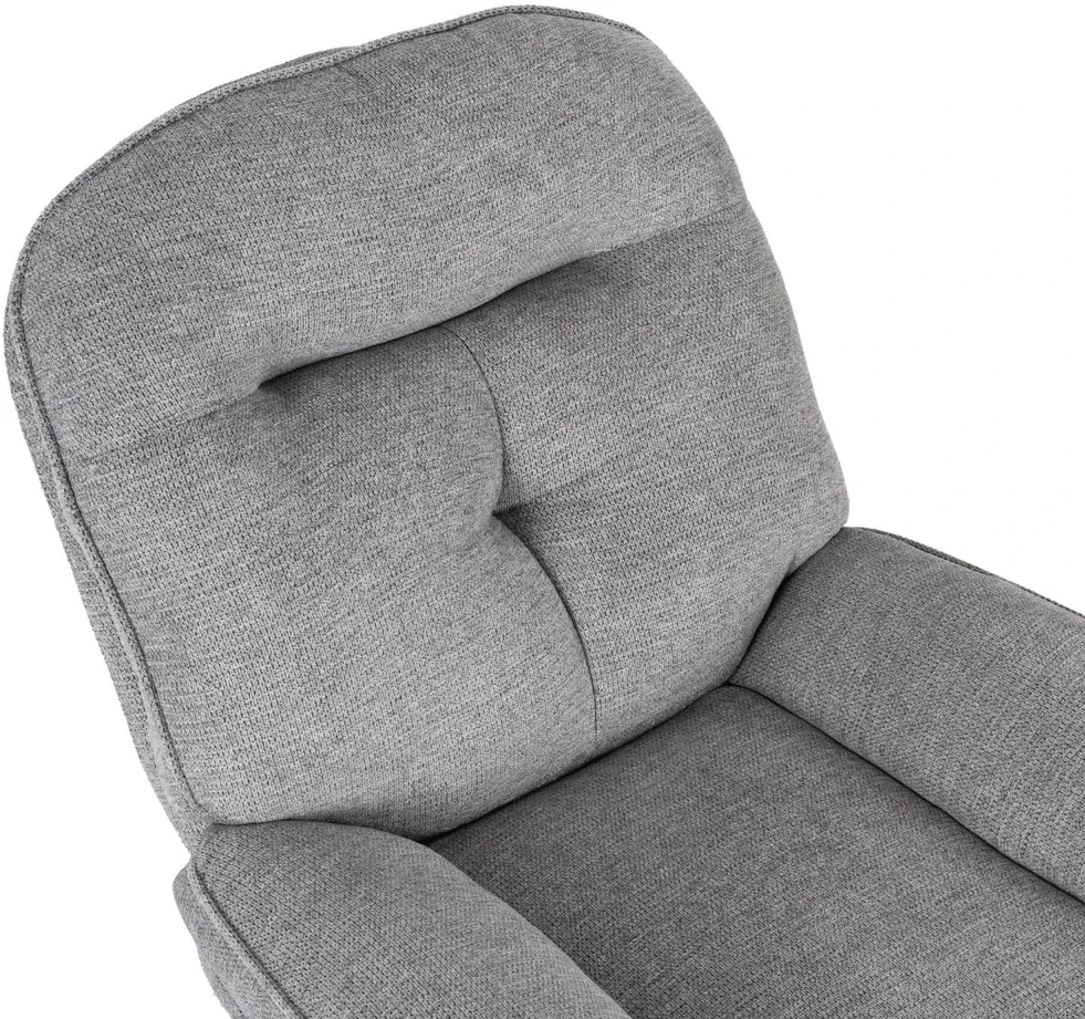 Mebel Elite Pasukamas poilsio fotelis MESA, pilkas