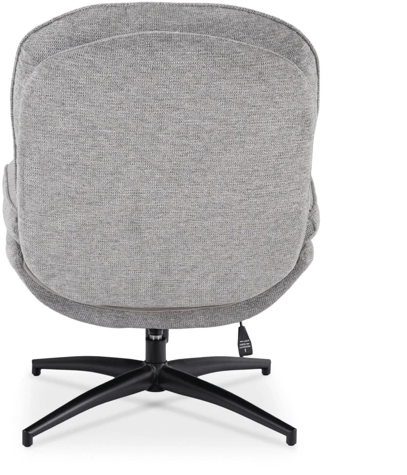 Mebel Elite Pasukamas poilsio fotelis MESA, pilkas